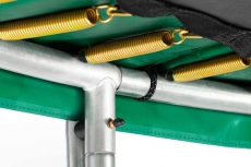 Батут с защитной сеткой Salta Combo 251 см Forest Green